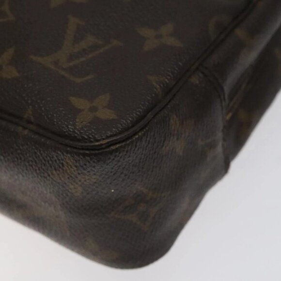 LOUIS VUITTON Monogram Trousse Toilette 23 Clutch Bag LV Auth - Picture 14 of 16
